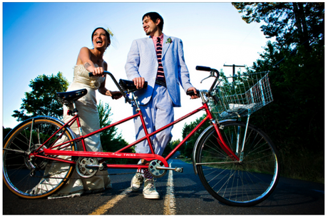 Boda sobre ruedas