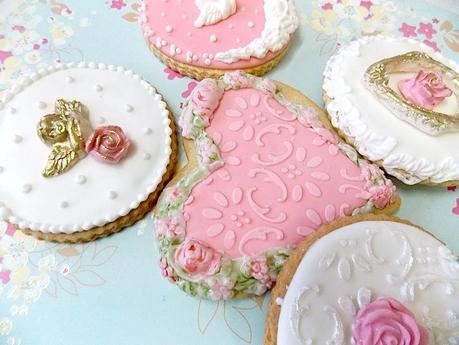 como usar galletas decoradas con stencils