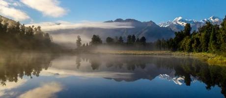 La costa oeste de Nueva Zelanda (isla sur)