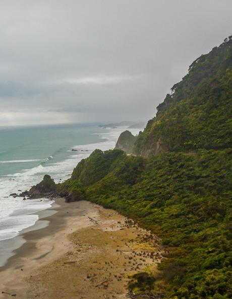 La impresionante costa oeste, de Greymouth a Westport La impresionante costa oeste, de Greymouth a Westport