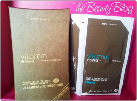 EVA COSMETICS  MUESTRA DE CHAMPÚ Y ACONDICIONADOR 20ML CADA SOBRE