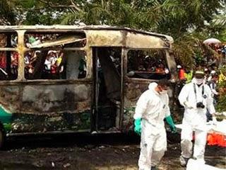 Colombia: Más de 30 niños mueren en incendio de autobús