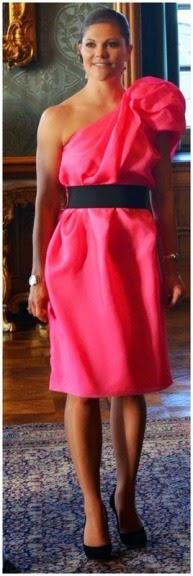 Victoria de Suecia de gala con un vestido de H&M de 149 euros