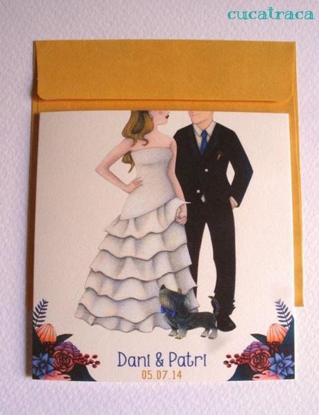 Invitación de boda DANI & PATRI