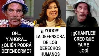 El mundo al revés: los Derechos Humanos en las manos de Martha Chávez