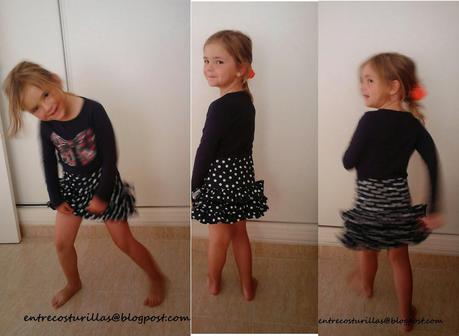 COMO HACER FALDA NIÑA (PATRÓN GRATIS).FRILL SKIRT (FREE PATTERN)