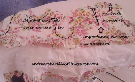 hacer blusa niña y bebé paso a paso. Make shirts