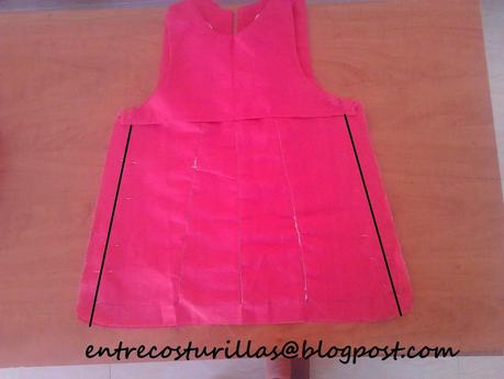 TUTORIAL VESTIDO TRAPECIO 3: COSER FORRO, COSTADOS Y DOBLADILLOS