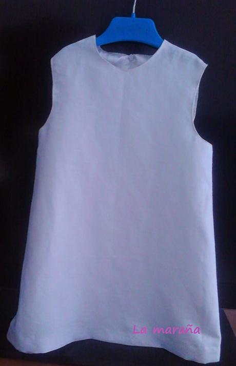 VESTIDO DIY LINO BLANCO