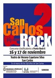 Rock en San Carlos Bandas Departamentales competirán en 