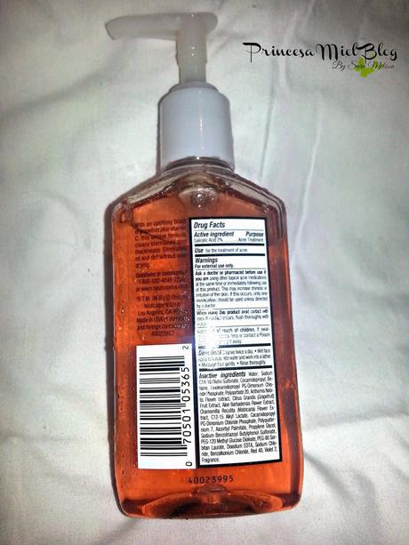 LINEA DE NEUTROGENA - OIL FREE ACNE WASH - RESEÑA