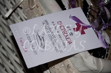 Alpargatas kit de emergencia bodas