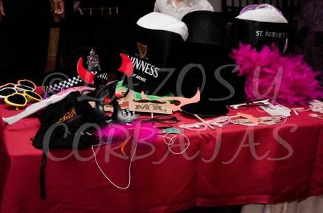 Atrezo para photocall bodas Lazos y Corbatas