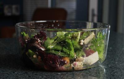 Ensalda de Tofu y remolacha Ensalda de Tofu