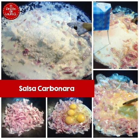 Salsa Carbonara El Rincón de Laura G.