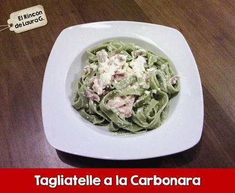 Tagliatelle alla Carbonara El Rincón de Laura G.