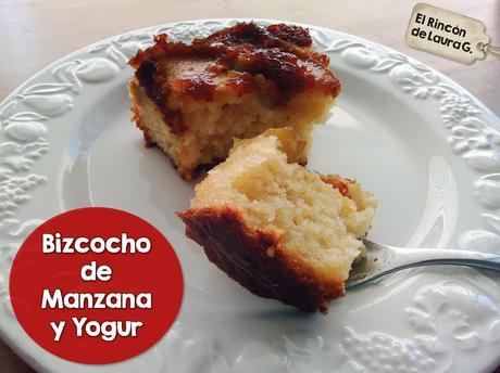 Bizcocho fácil de Manzana y Yogur