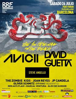Avicii, David Guetta y Steve Angello, el 26 de julio en Barcelona
