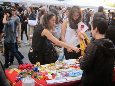 Unas muestras de Sant Jordi