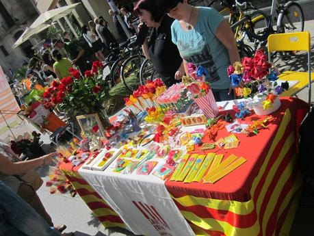 Unas muestras de Sant Jordi