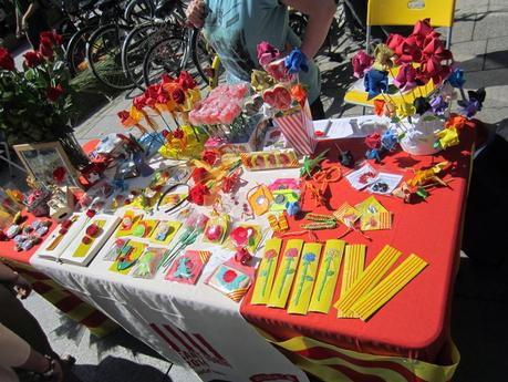 Unas muestras de Sant Jordi