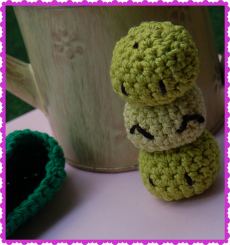 Mis tiernos guisantitos!!!