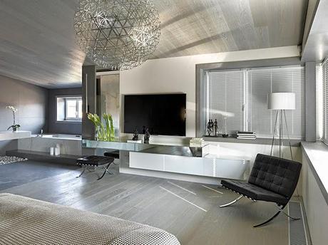 Casa Moderna con Terminaciones de Nogal