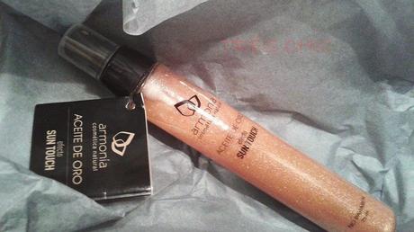 ARMONIA ACEITE DE ORO EFECTO SUN TOUCH con PORYPARAMI