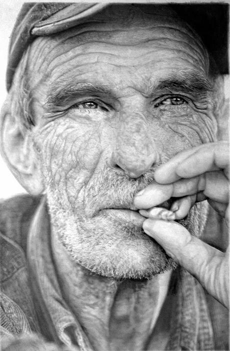 Paul Cadden, y sus Fotos creadas con Lápiz