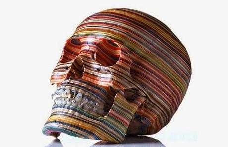 Haroshi Esculturas Hechas de Patinetas