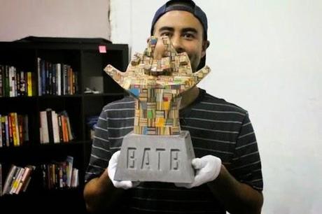 Haroshi Esculturas Hechas de Patinetas