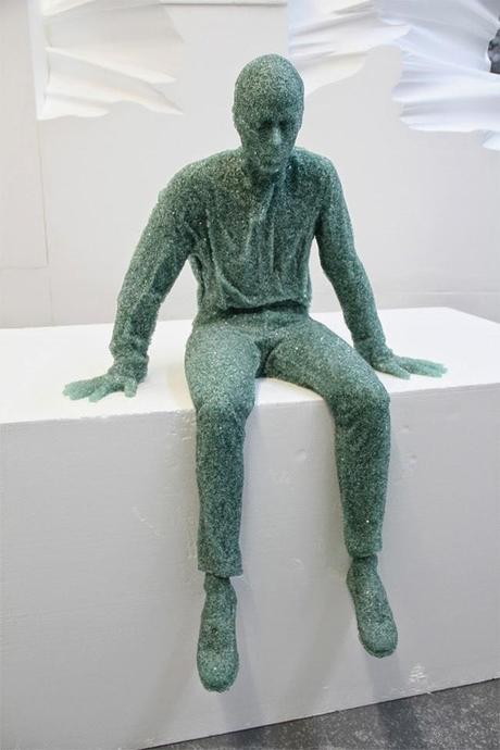 Daniel Arsham Esculturas de Vidrio Molido