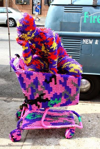 Olek y Su Arte en Crochet