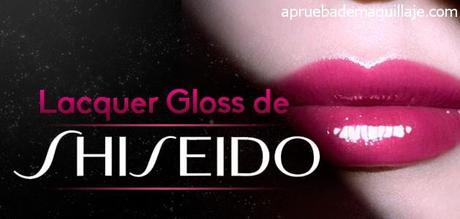 Review del Lacquer Gloss tono RS306 plum wine de Shiseido