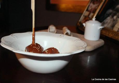 Pollo en salsa de Mole Negro Oaxaqueño