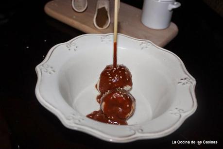 Pollo en salsa de Mole Negro Oaxaqueño