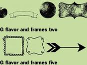 Typography #11. Flavor Frames from Kimberly Geswein