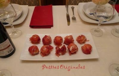 6 Recetas de Botanas bombones de jamon