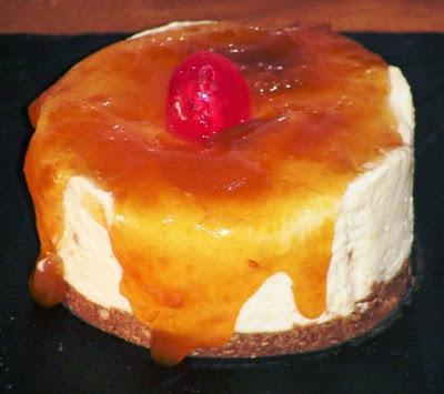 tarta helada de mango