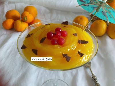 mousse de mango