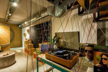 decoración de una óptica