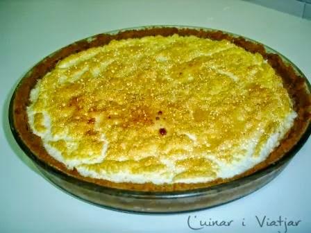 Tarta de lemon curd y merengue