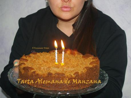 Streuselkuchen o Pastel Aleman de Manzana