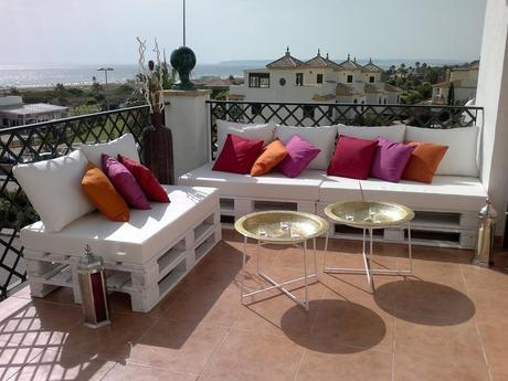 Sofás hechos con palets imagen 2