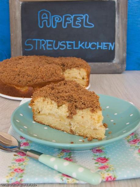 Apfel-Streuselkuchen.