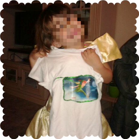 Camiseta para una princesa