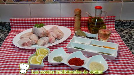 Receta fácil de manitas de cerdo adobadas al horno