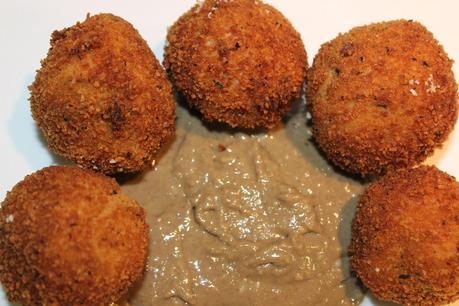 Falafel con salsa tahini