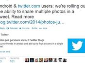 Twitter anuncia activación foto collages Android Twitter.com, además Emoji Tweetdeck