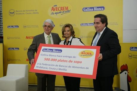 Los andaluces, los más solidarios con Avecrem